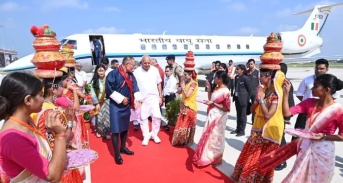 प्रधानमंत्री शेरिंग तोबगे का अयोध्या में भव्य स्वागत